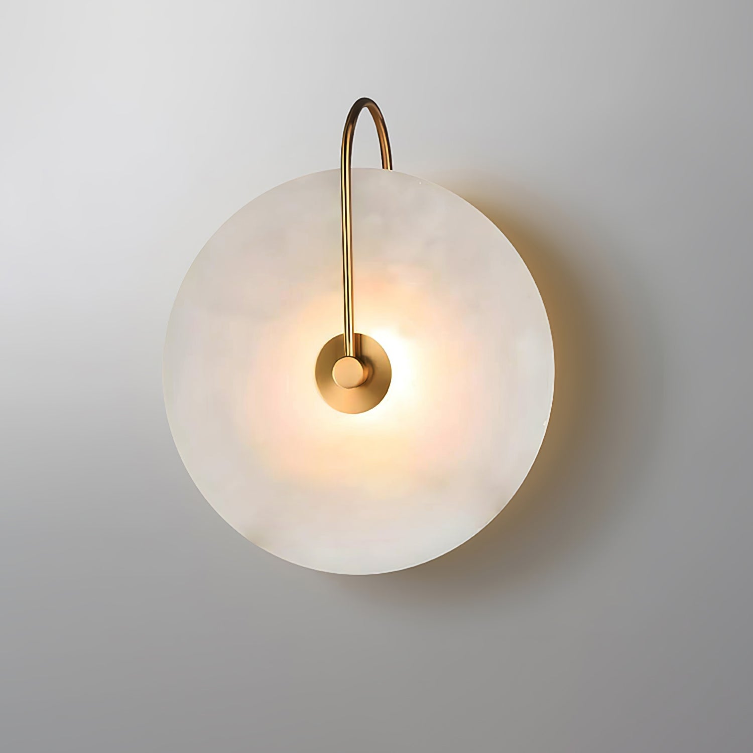 Alabaster LED Wandlampe