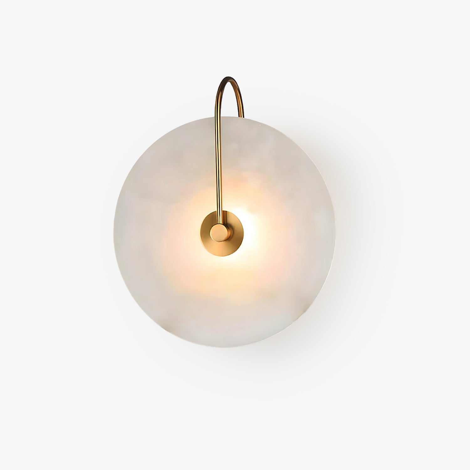 Alabaster LED Wandlampe