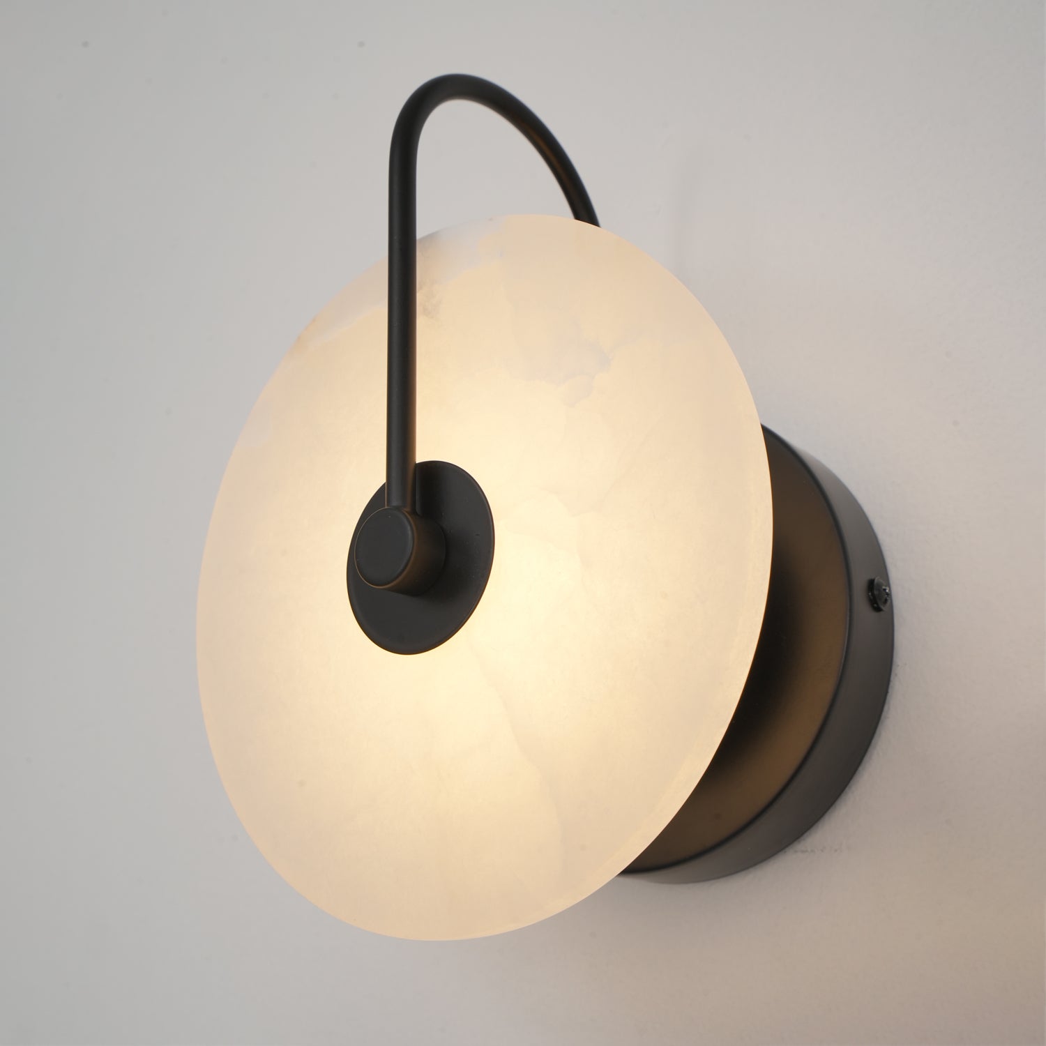 Alabaster LED Wandlampe