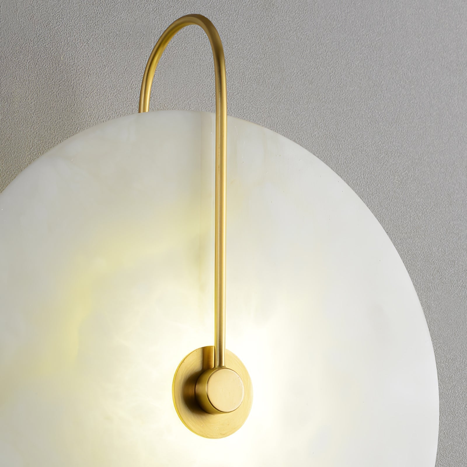 Alabaster LED Wandlampe