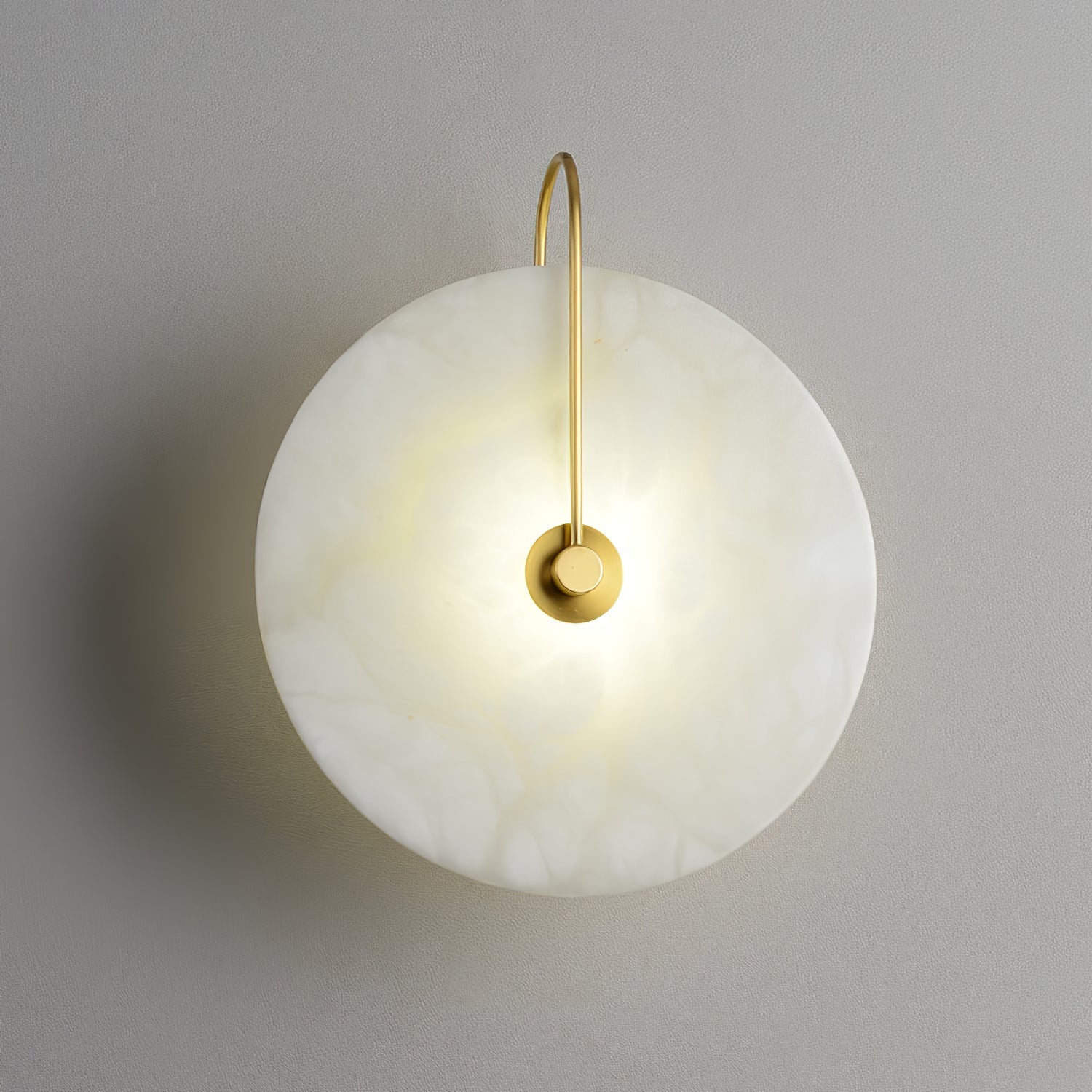 Alabaster LED Wandlampe