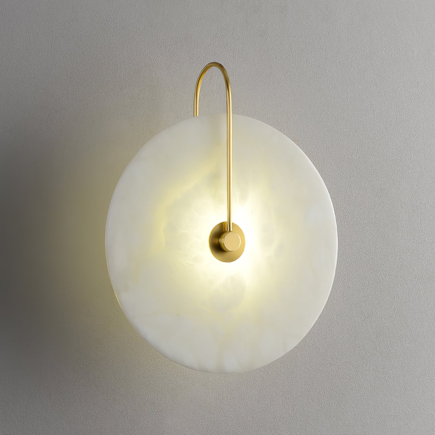 Alabaster LED Wandlampe