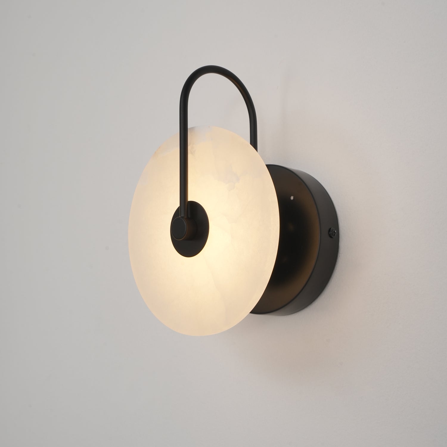 Alabaster LED Wandlampe