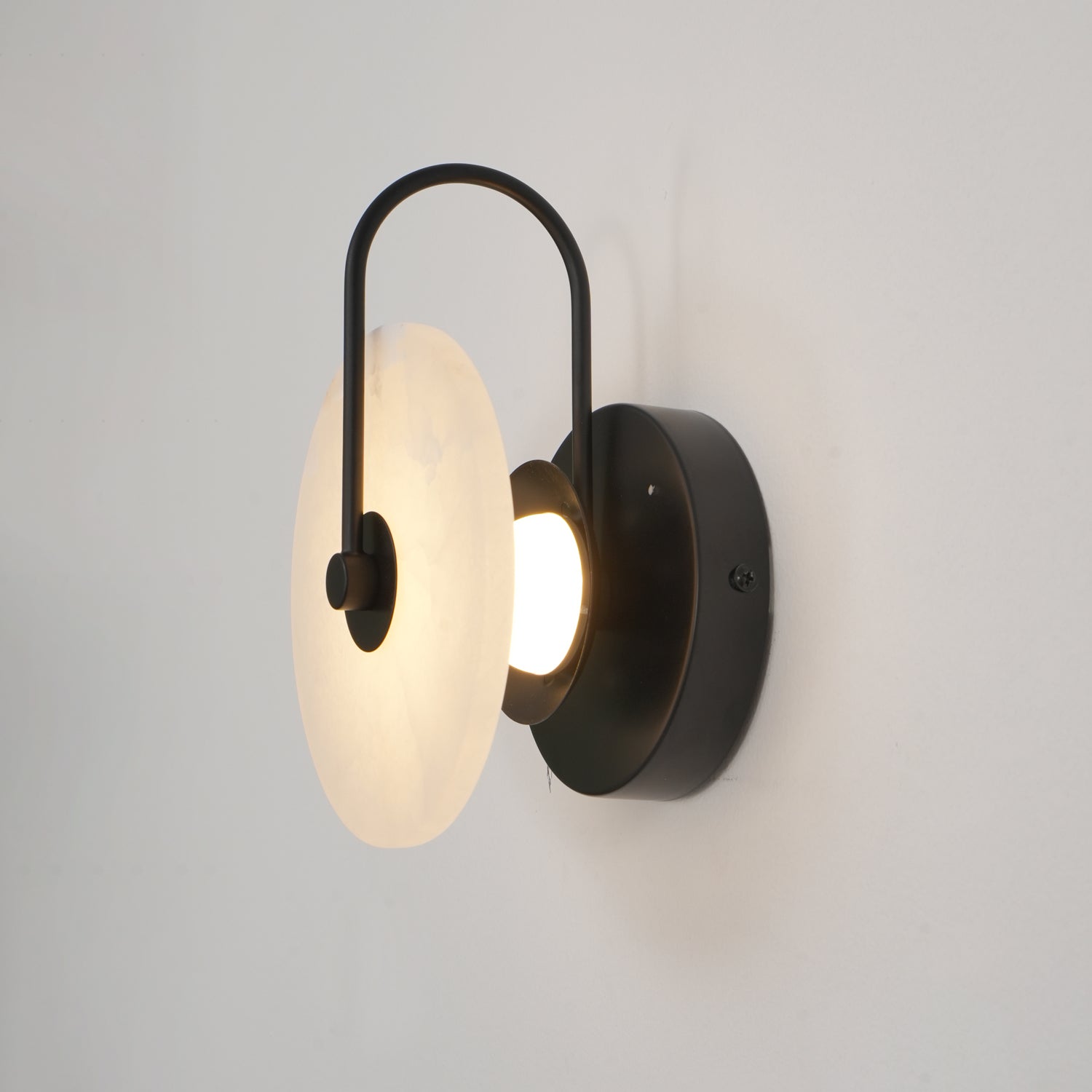 Alabaster LED Wandlampe