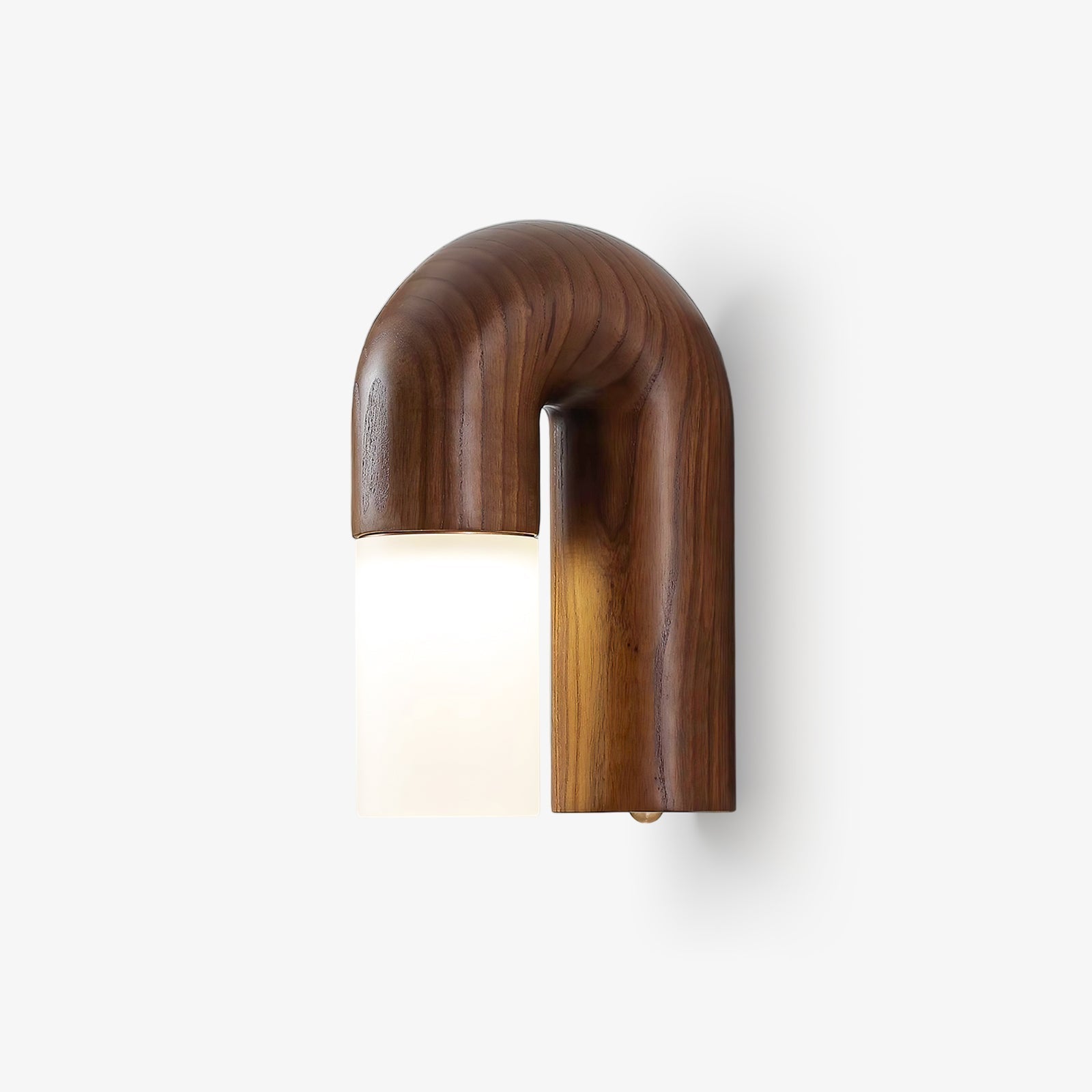 Wandleuchte Arcus aus Holz