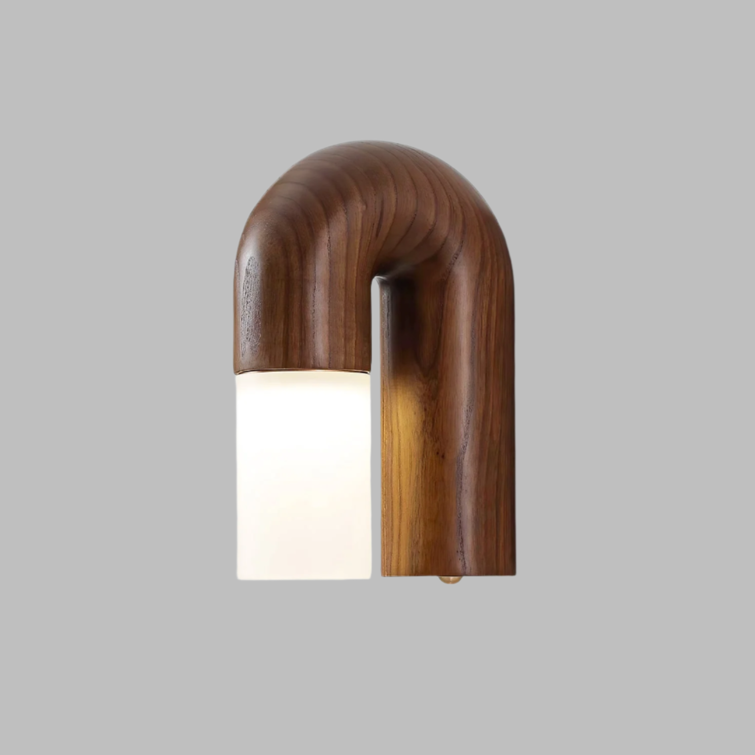 Wandleuchte Arcus aus Holz