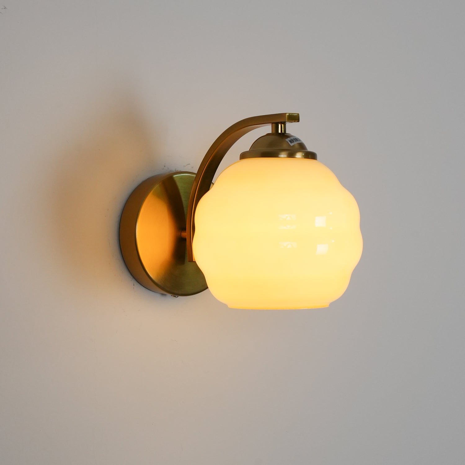 Vintage Art Deco Wandlampe