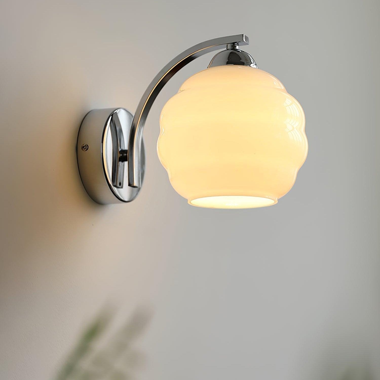 Vintage Art Deco Wandlampe