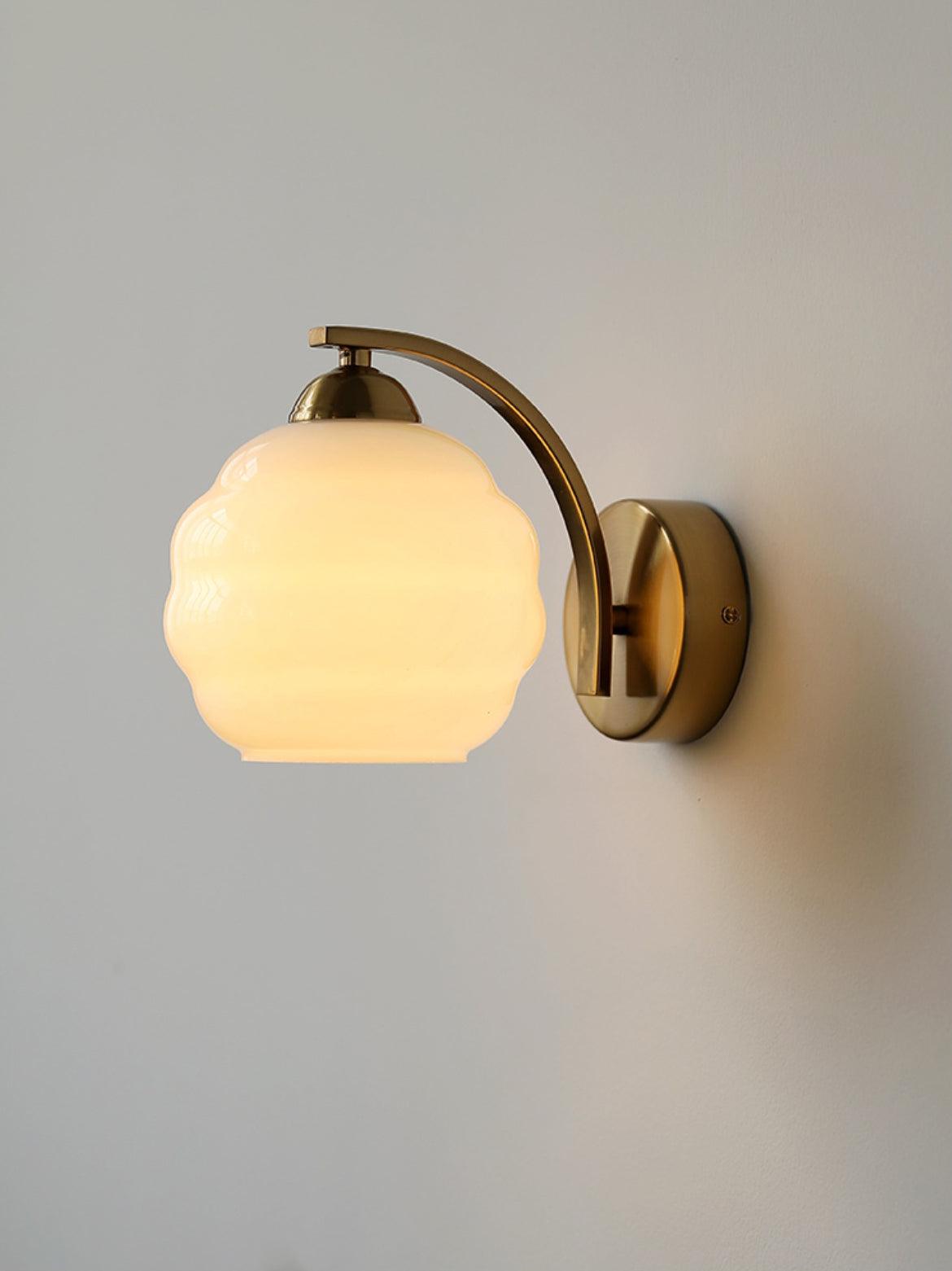 Vintage Art Deco Wandlampe