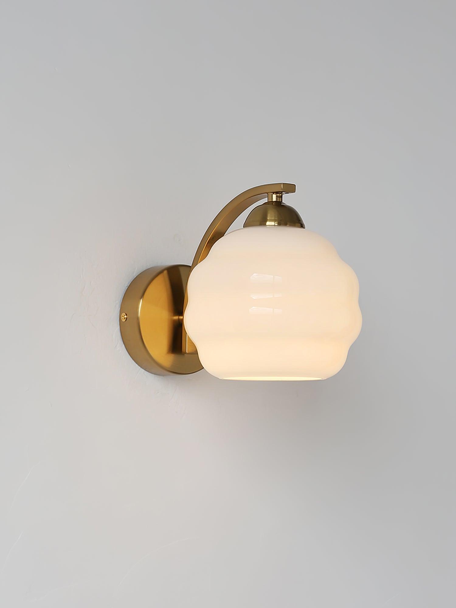 Vintage Art Deco Wandlampe