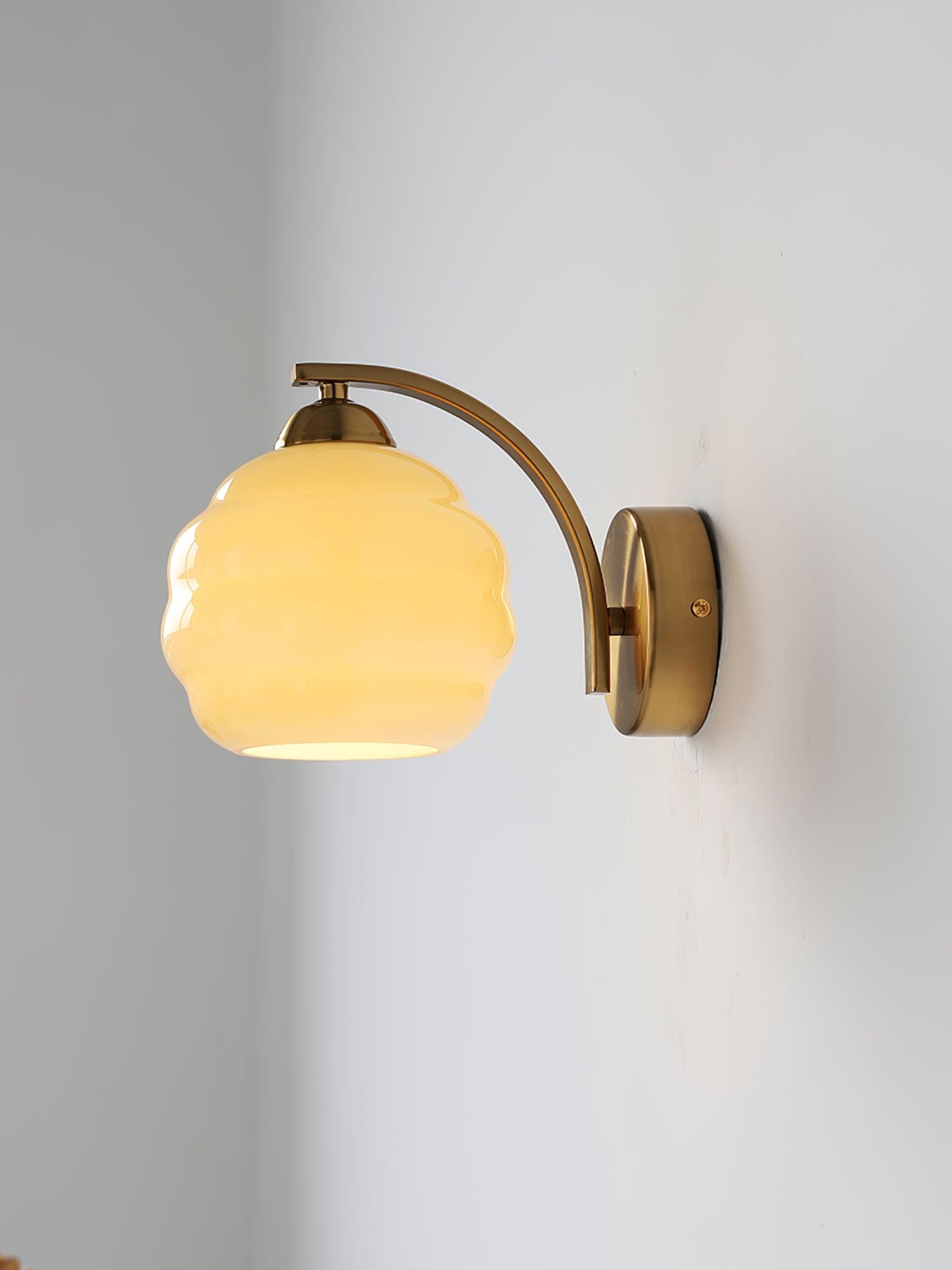Vintage Art Deco Wandlampe
