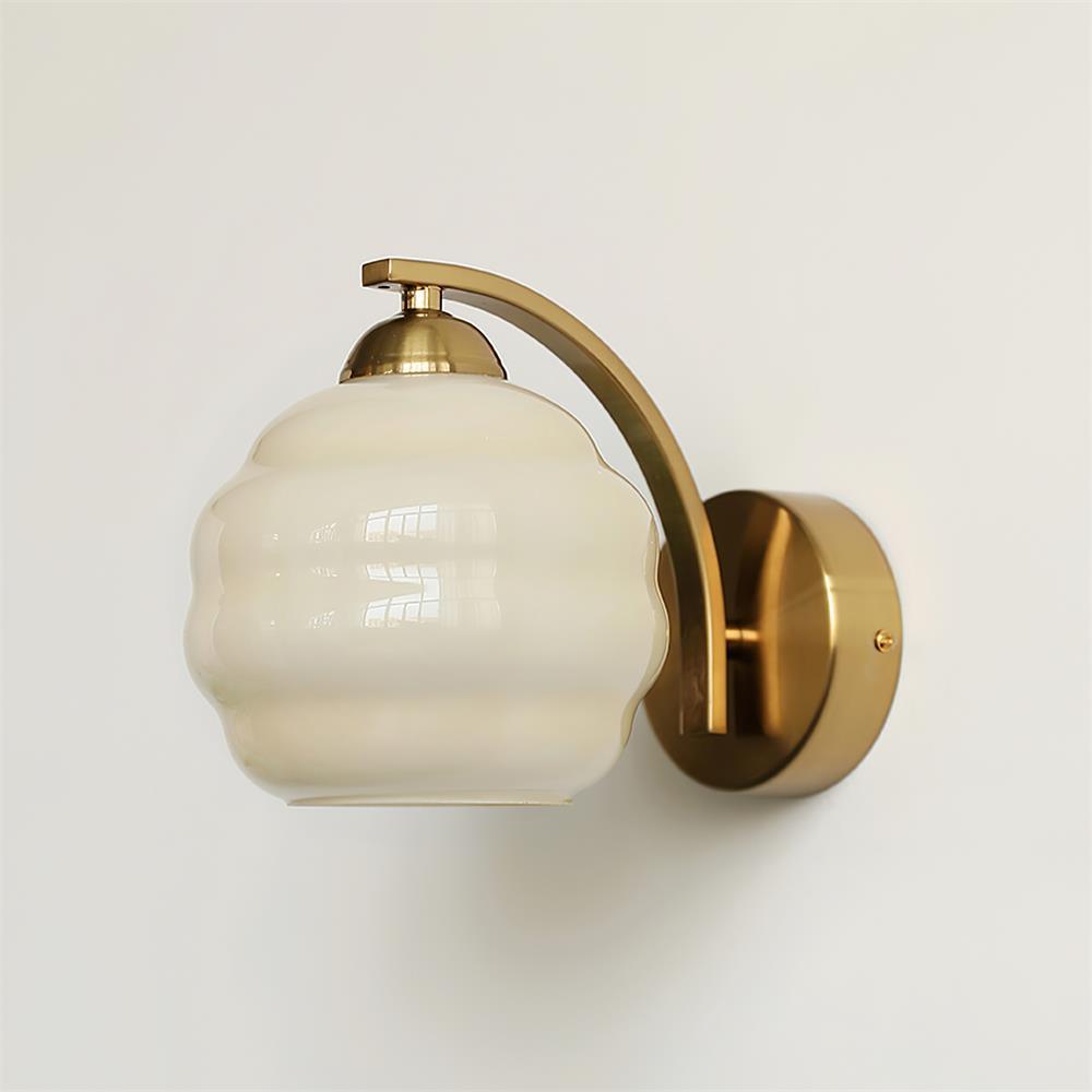 Vintage Art Deco Wandlampe