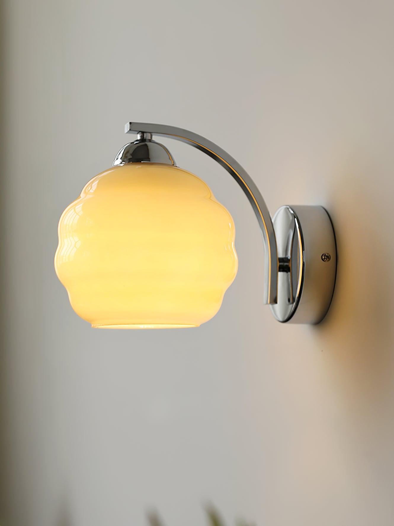 Vintage Art Deco Wandlampe