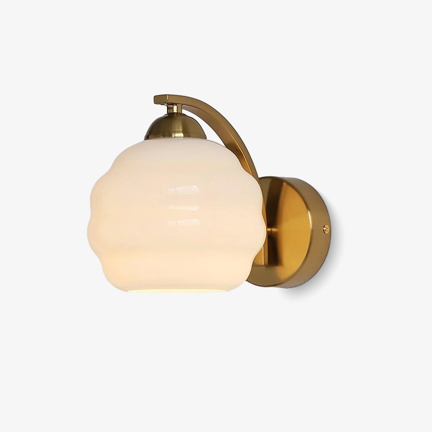 Vintage Art Deco Wandlampe