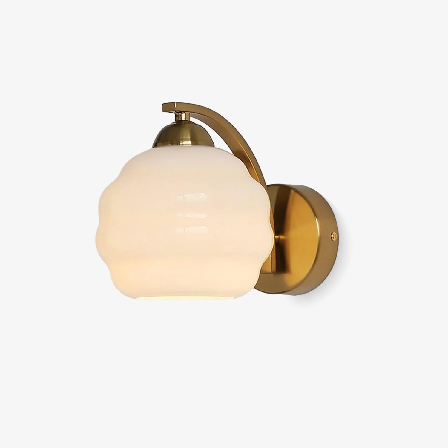 Vintage Art Deco Wandlampe