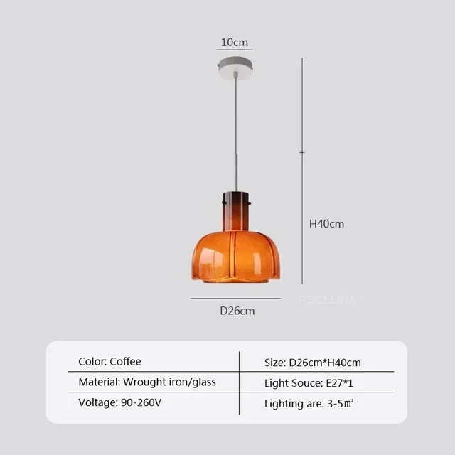 Arctic - LED Nordic Glass Pendant Light