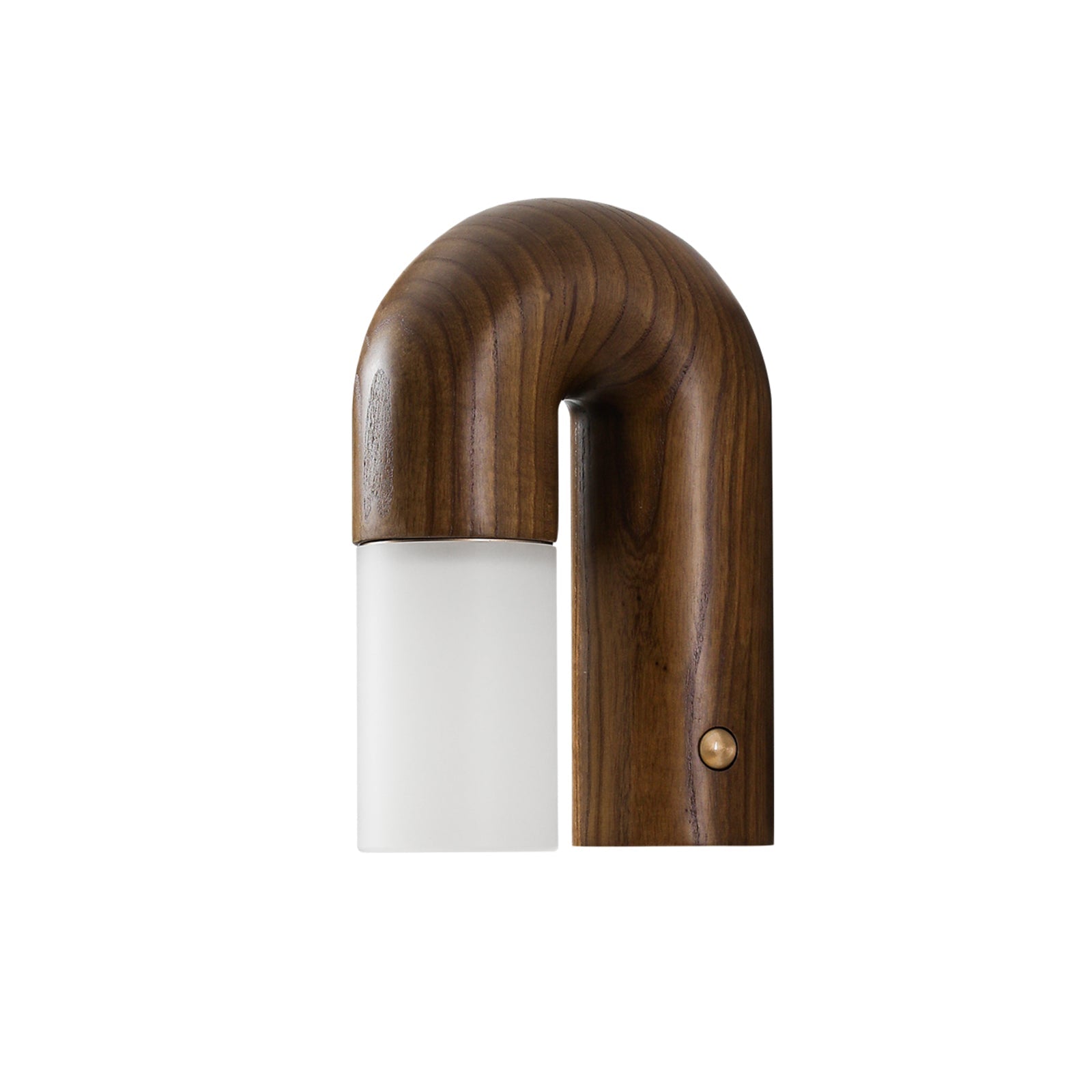Wandleuchte Arcus aus Holz