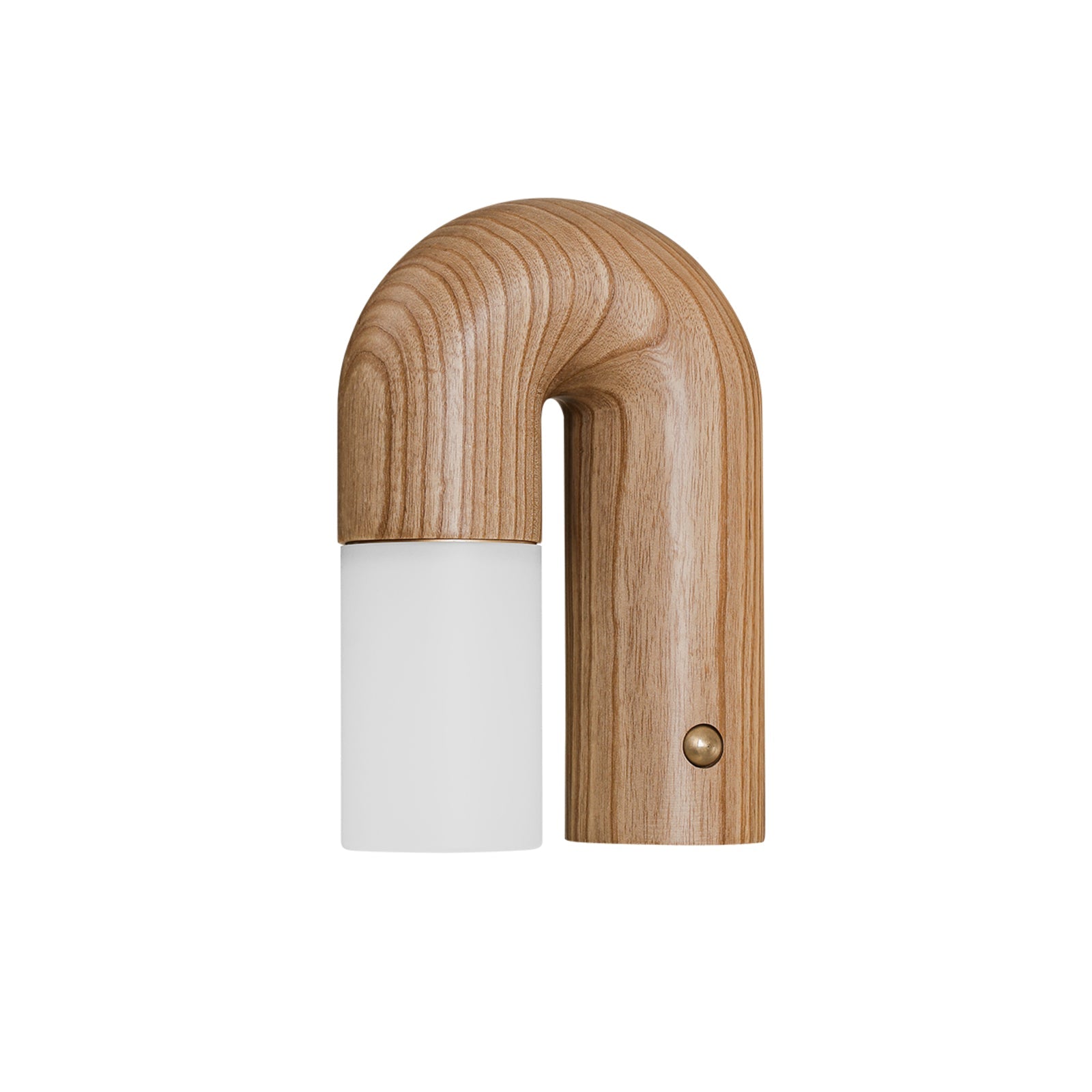 Wandleuchte Arcus aus Holz