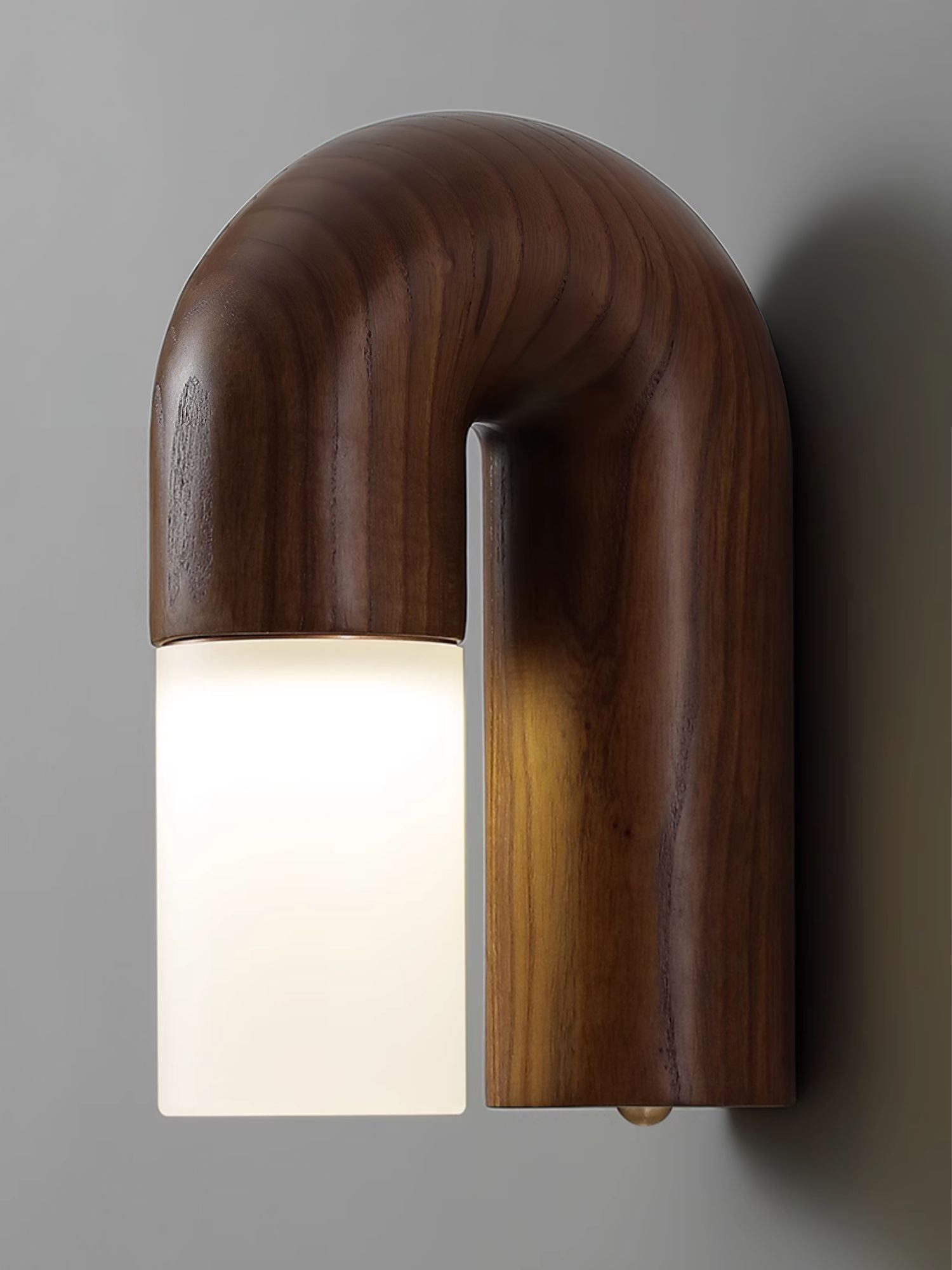 Wandleuchte Arcus aus Holz