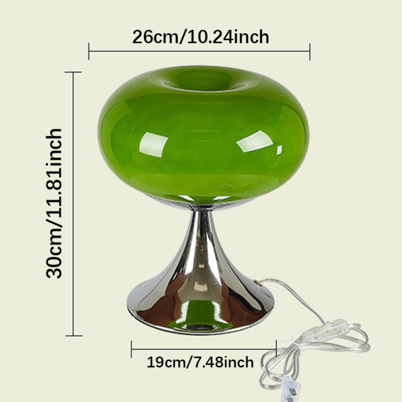 Antik-Style Apfel Tischlampe