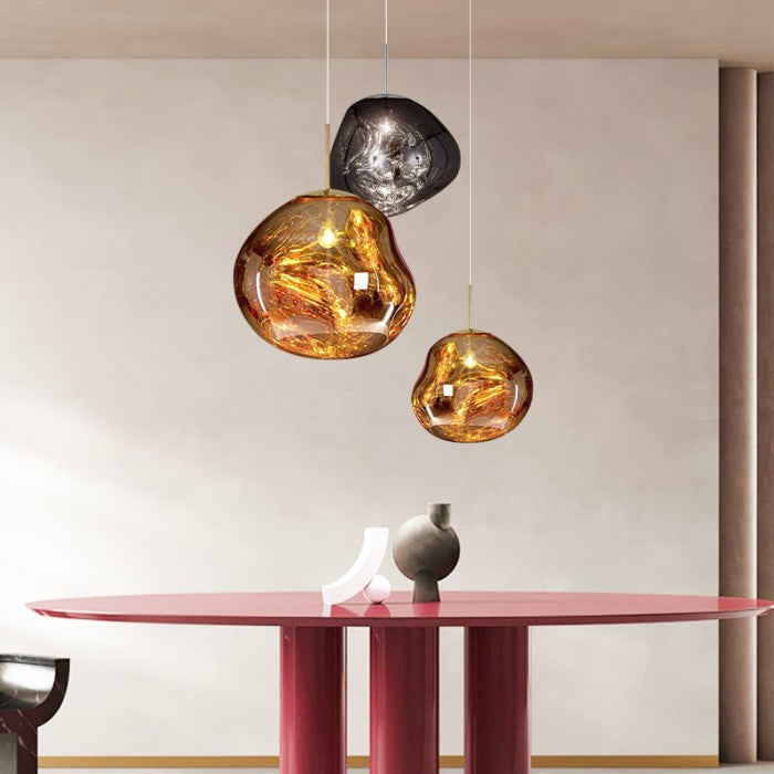 LED-Pendelleuchte aus Acryl