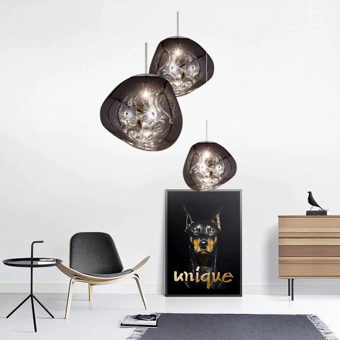 LED-Pendelleuchte aus Acryl