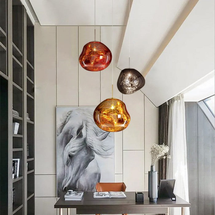 LED-Pendelleuchte aus Acryl