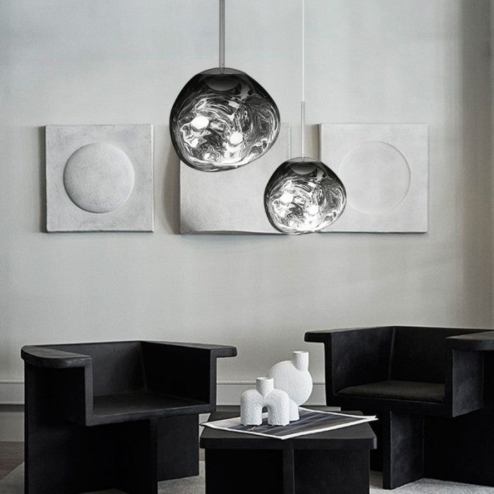LED-Pendelleuchte aus Acryl