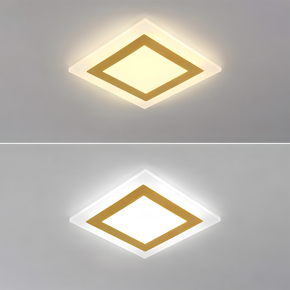 Schlichte Acryl Wohnzimmer Deckenleuchte