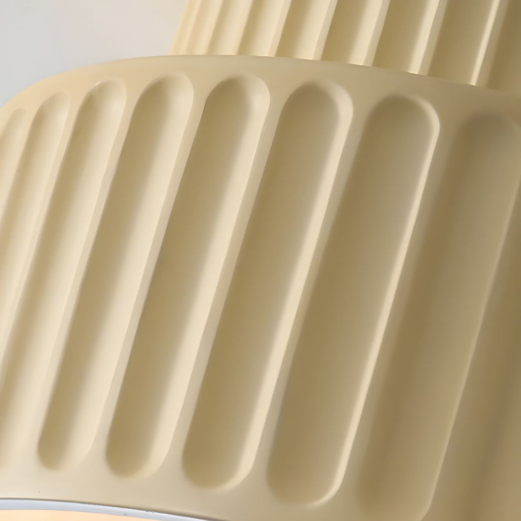 Vintage Creme Trommel Deckenleuchte