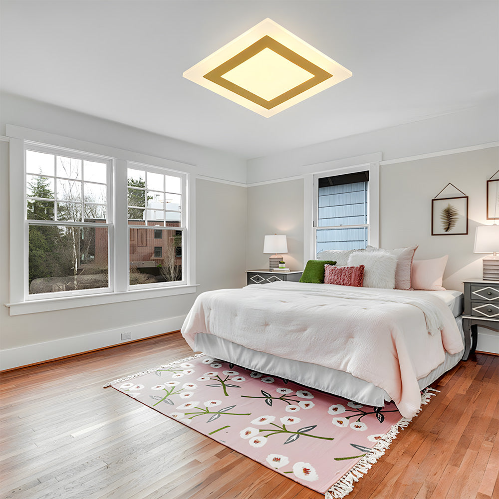 Schlichte Acryl Wohnzimmer Deckenleuchte