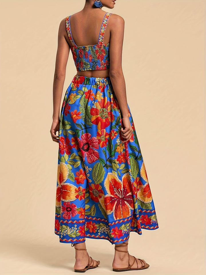 Luna | Elegantes Top und Rock Set
