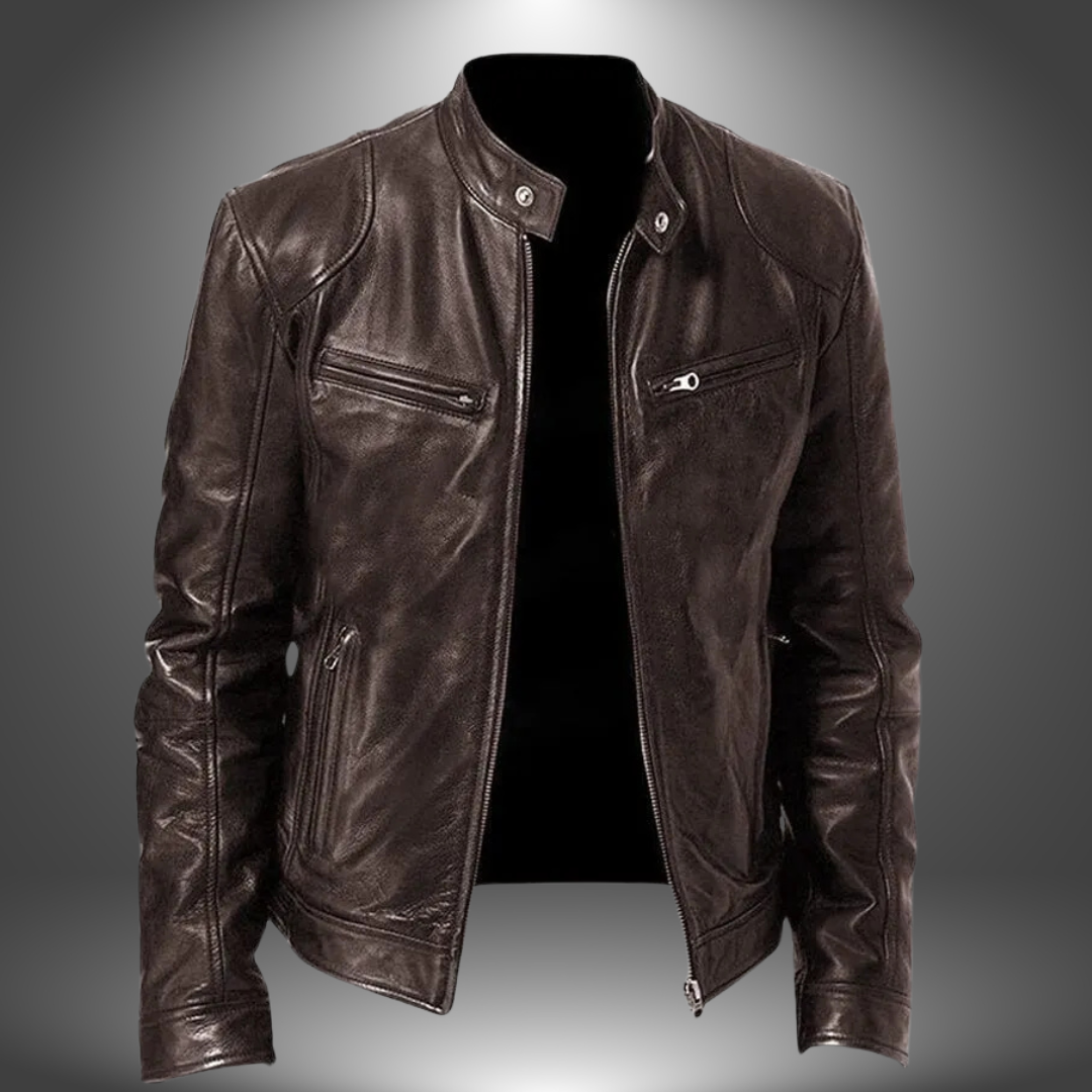 James | Men's Handmade Leather Jacket