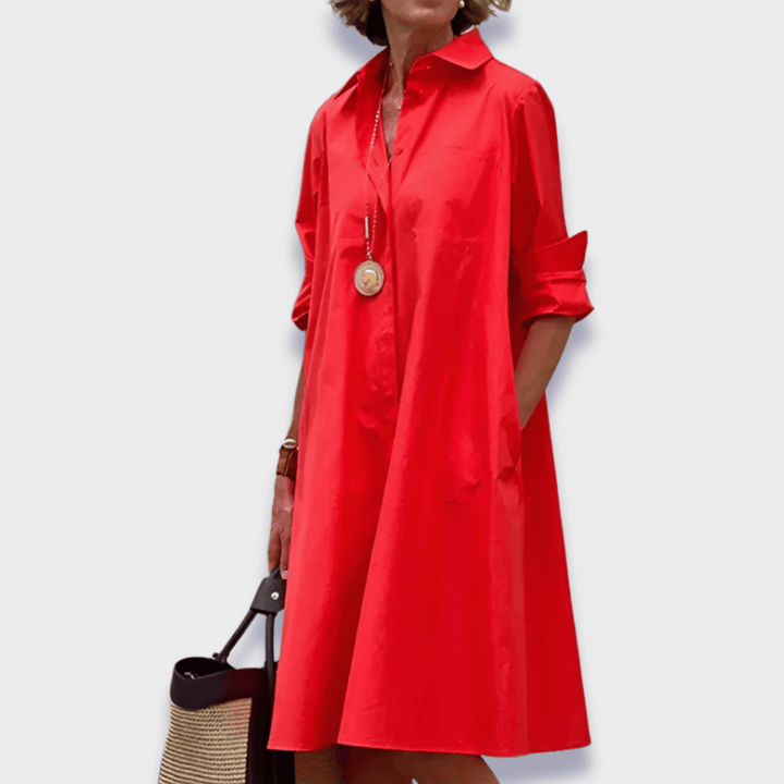 Bettina | Stylish Polo Dress Made from Premium Fabric