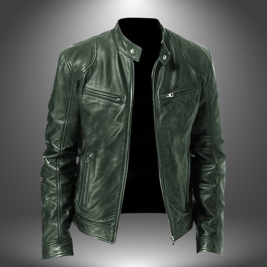 James | Men's Handmade Leather Jacket