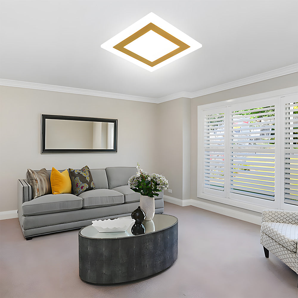 Schlichte Acryl Wohnzimmer Deckenleuchte