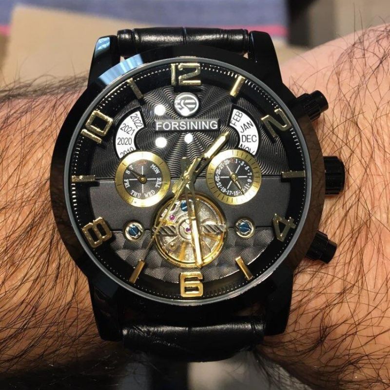 Luxurious Mechanical Tourbillon Automatic Watch