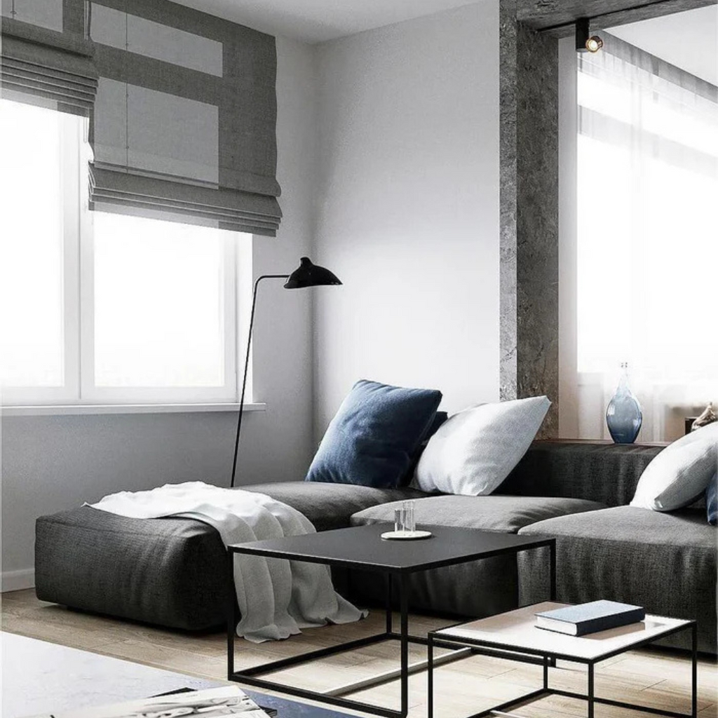 Orbis - außen Schwarze Stehlampe