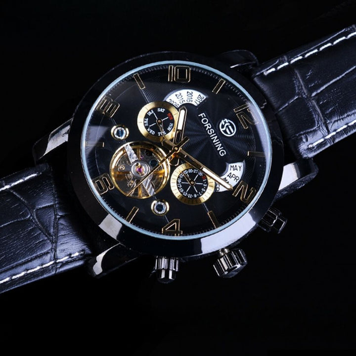 Luxurious Mechanical Tourbillon Automatic Watch