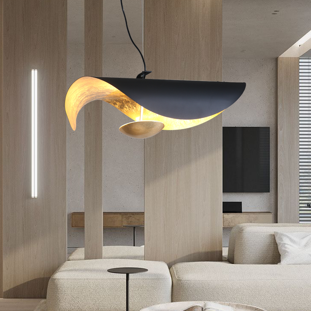 Künstlerische Chazelle Blatt Pendelleuchte