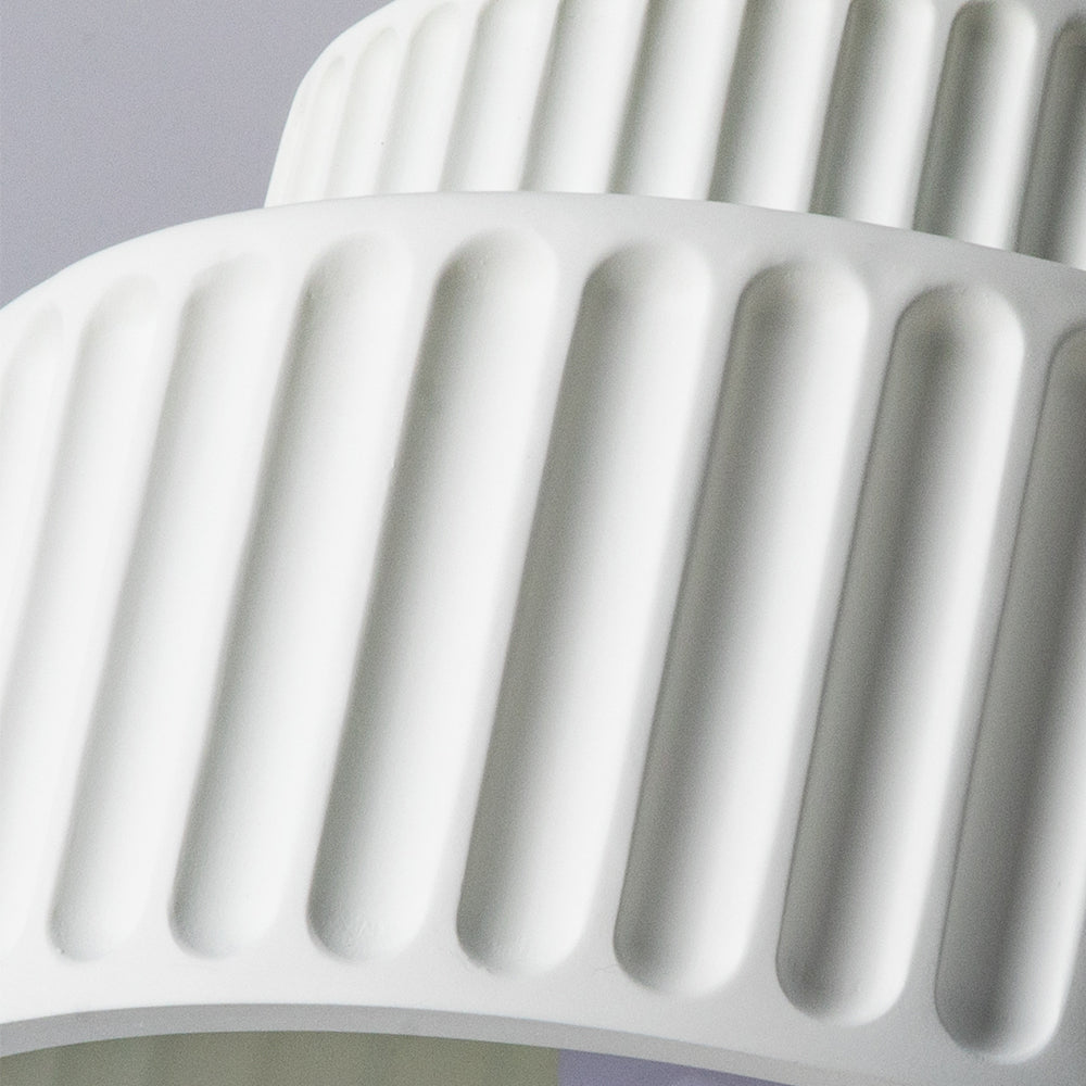 Vintage Creme Trommel Deckenleuchte