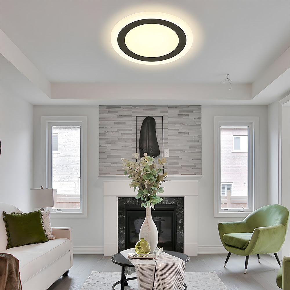 Schlichte Acryl Wohnzimmer Deckenleuchte