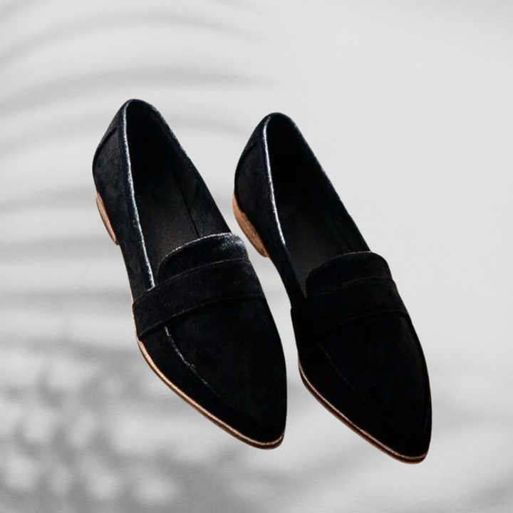 MALINA™ | Suede Loafers with Pointed Shape