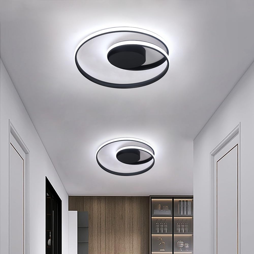 Dimmbarer Doppelring LED Deckenleuchte