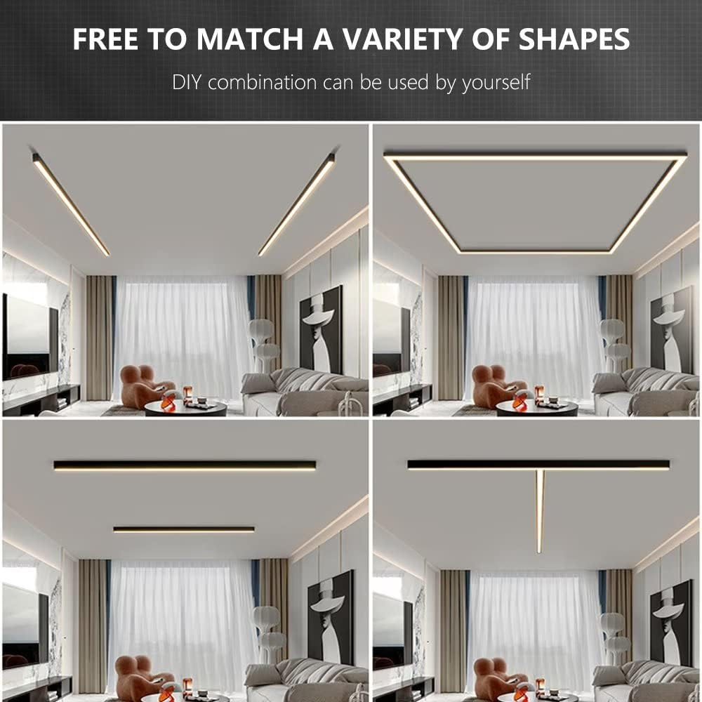 Moderne Langstreifen Wohnzimmer Deckenleuchte