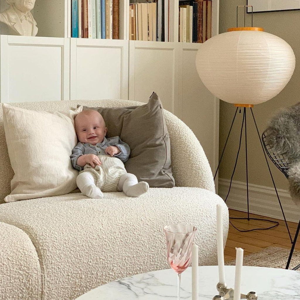 Reispapier Stehlampe