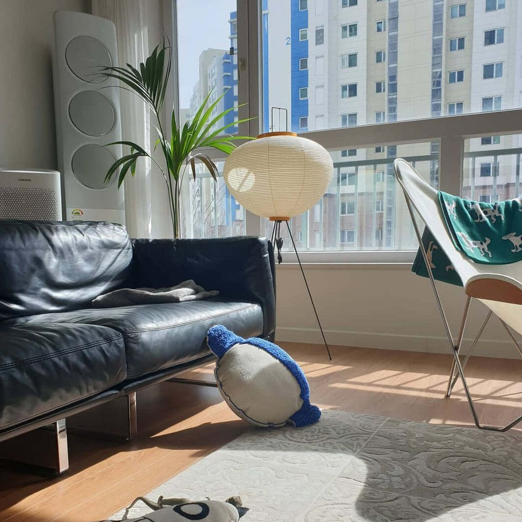 Reispapier Stehlampe