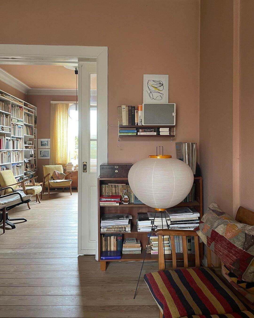 Reispapier Stehlampe