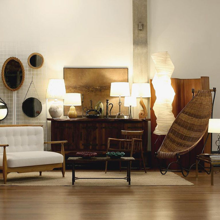 Reispapier Stehlampe