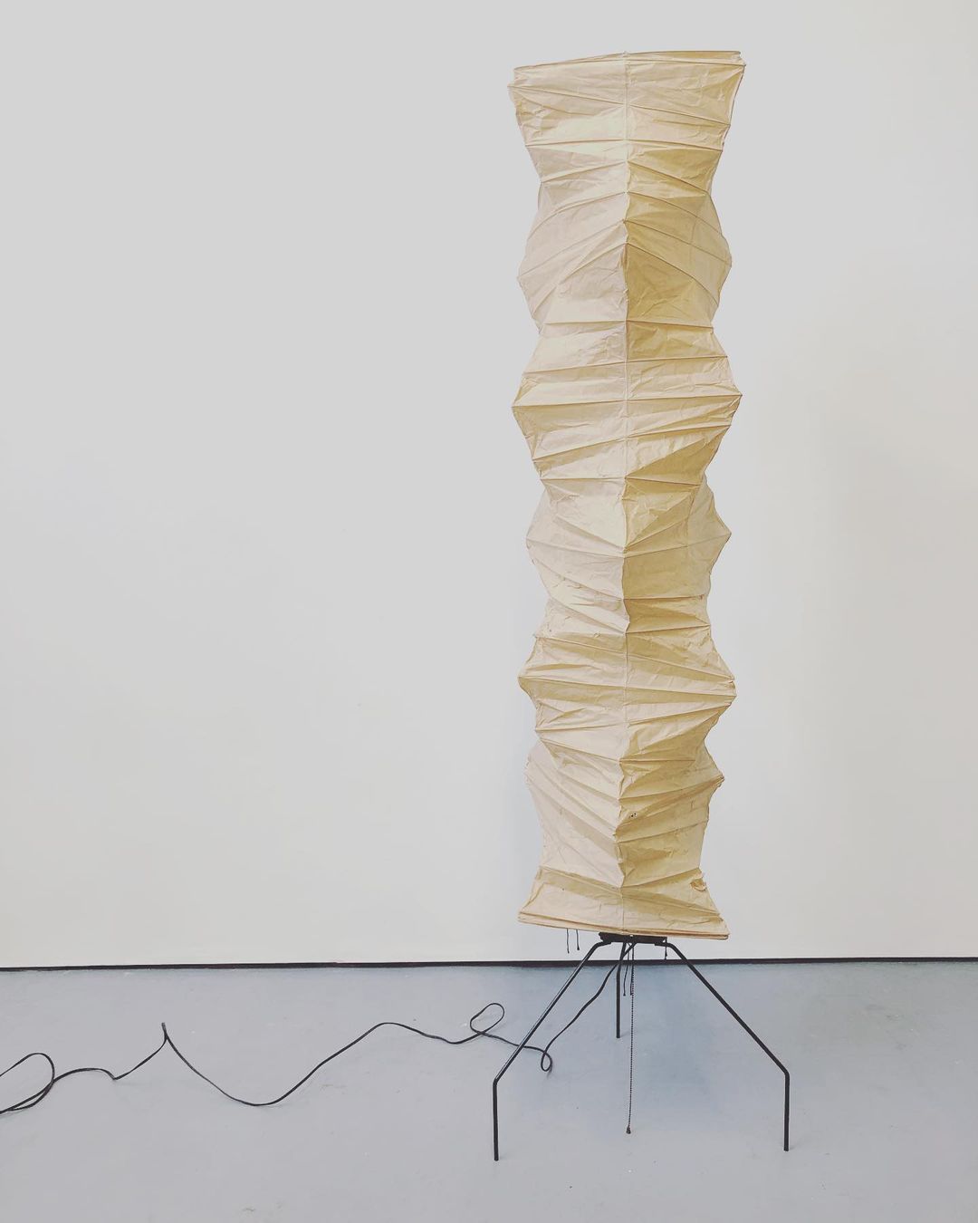 Reispapier Stehlampe